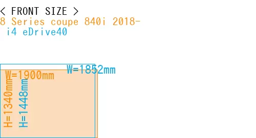 #8 Series coupe 840i 2018- +  i4 eDrive40